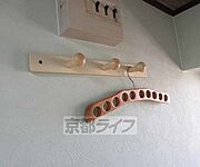 ハンガーフックです （部屋によって異なります）