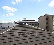 バルコニーからの風景です