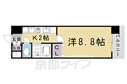 ＫＤＸレジデンス西大路 2階/-