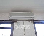 備え付きの冷暖房です。