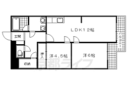 京都地下鉄東西線 御陵駅 徒歩23分 4階/-