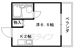 京都地下鉄東西線 椥辻駅 徒歩4分 2階/-