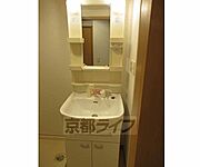 シャンプードレッサ付きの独立洗面台です。