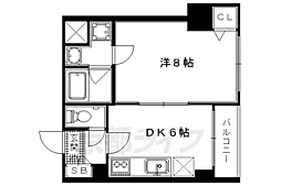 京都市営烏丸線 今出川駅 徒歩9分 4階/-