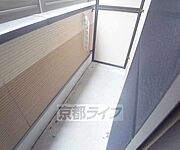 広いバルコニーです。