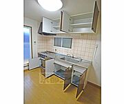 収納が多いキッチンです。
