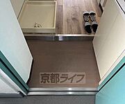 靴収納付の玄関