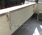 物干し竿が掛けられます・