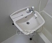 洗面台部分です