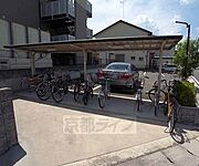 駐輪場です。