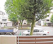 一階バルコニーからの風景です