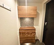 靴収納付きの玄関