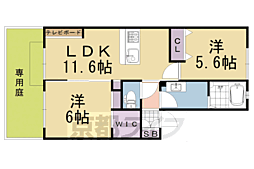 阪急京都本線 西山天王山駅 徒歩5分 1階/-