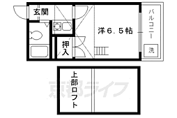 京都市営烏丸線 北大路駅 徒歩15分 2階/-