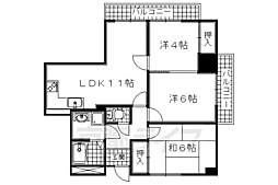 京阪本線 淀駅 3.6km 4階/-