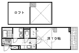京都地下鉄東西線 東野駅 徒歩11分 2階/-