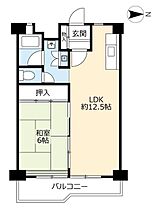 UR牛巻  ｜ 愛知県名古屋市瑞穂区牛巻町7丁目（賃貸マンション1LDK・13階・44.55㎡） その2