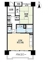 URアーバンラフレ白壁  ｜ 愛知県名古屋市東区白壁1丁目（賃貸マンション1LDK・3階・47.70㎡） その2