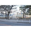 中学校「名古屋市立白山中学校まで1300ｍ」