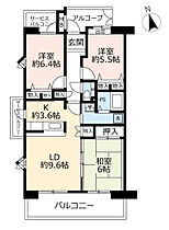 URアーバンラフレ虹ヶ丘南  ｜ 愛知県名古屋市名東区植園町2丁目（賃貸マンション3LDK・3階・75.90㎡） その2