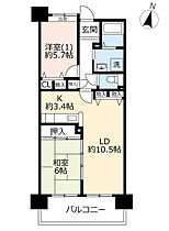 URアーバンラフレ虹ヶ丘西  ｜ 愛知県名古屋市名東区にじが丘2丁目（賃貸マンション2LDK・7階・64.40㎡） その2