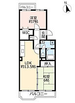 UR一社東  ｜ 愛知県名古屋市名東区一社3丁目（賃貸マンション1LDK・5階・62.82㎡） その2