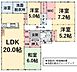 間取り：家事がはかどる水回り集中設計！