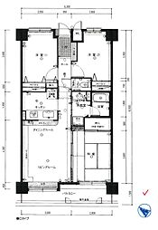 間取図画像 3LDK