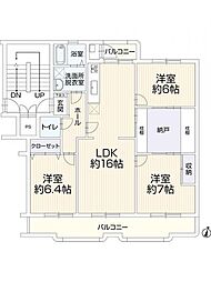 間取図画像 3SLDK