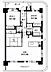 間取り：85.32ｍ2の広々3LDK！最上階7階南東向き角部屋で陽当たり+風通し+眺望良好♪