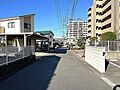前面道路と周辺...