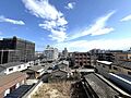 東側バルコニー...