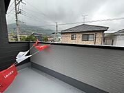使い勝手の良い広々バルコニー！