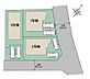 地図：【2号棟】南東側・北東側道路に面した角地！