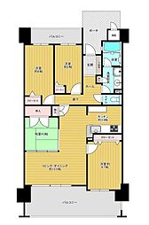 リビオ鞘ケ谷ソフィアージュ 4LDKの間取図画像