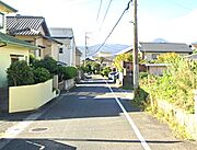 前面道路写真！