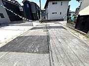 前面道路。