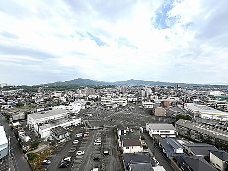 14階部分バルコニーからの眺望！