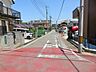 外観：前面道路幅員約5.9ｍでゆとりがあります！