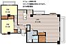 間取り：2LDK、専有面積102.71m2、バルコニー面積13.81m2。