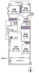 アーサー室見サウスステージ 4LDKの間取図画像