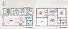 間取り：テレワークルームと広いインナーバルコニー付きの4SLDK！