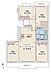 間取り：92.2ｍ2の広々4LDK！最上階5階南西向きのお部屋で陽当たり+風通し+眺望良好♪