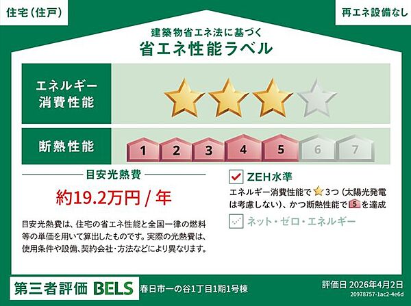 省エネ性能ラベル
