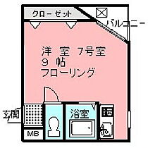 フェローズ21  ｜ 大阪府富田林市須賀2丁目（賃貸マンション1R・2階・24.50㎡） その2