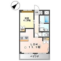 オリエンタル・コート 103 ｜ 山口県宇部市則貞５丁目11-16（賃貸アパート1LDK・1階・41.04㎡） その2