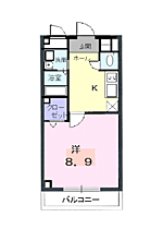 山口県宇部市小松原町２丁目3-10（賃貸マンション1K・1階・30.97㎡） その2