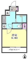 ガーデンコート下北沢 1Kの間取図画像