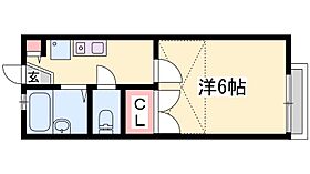 兵庫県姫路市御立中３丁目（賃貸アパート1K・2階・19.82㎡） その2