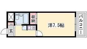 兵庫県姫路市北平野４丁目（賃貸マンション1K・4階・22.00㎡） その2